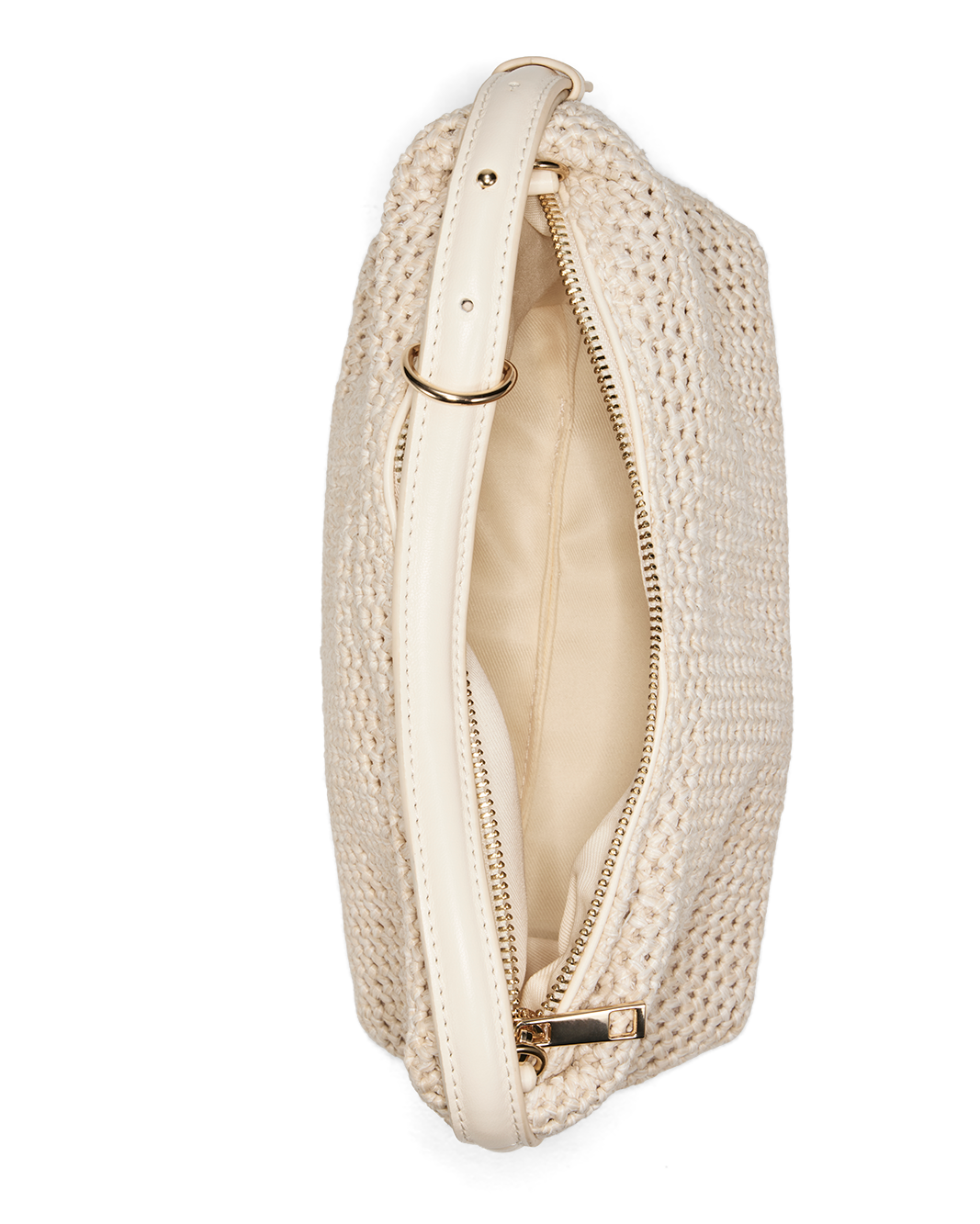 VERONICA SHOULDER BAG - CREAM RAFFIA-Handbags-Billini-Billini