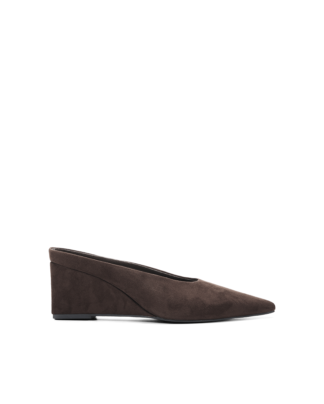 VIANNE - DARK CACAO SUEDE-Wedges-Billini-Billini