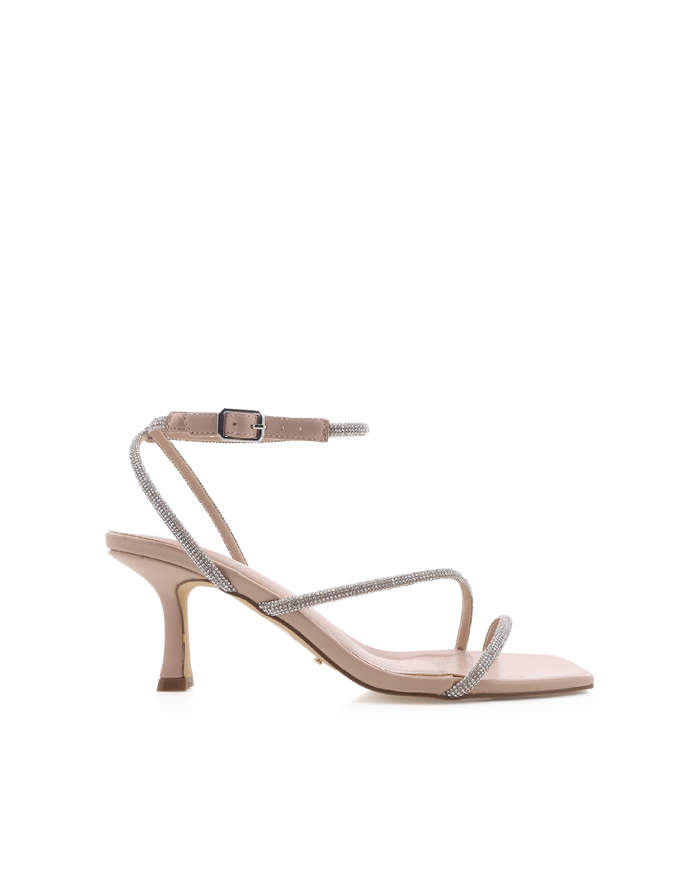 VIEL - NUDE-DIAMANTE-Heels-Billini-Billini
