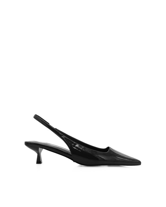 VILJA - BLACK PATENT-PUMPS-Billini-Billini