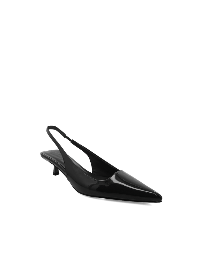 VILJA - BLACK PATENT-PUMPS-Billini-Billini