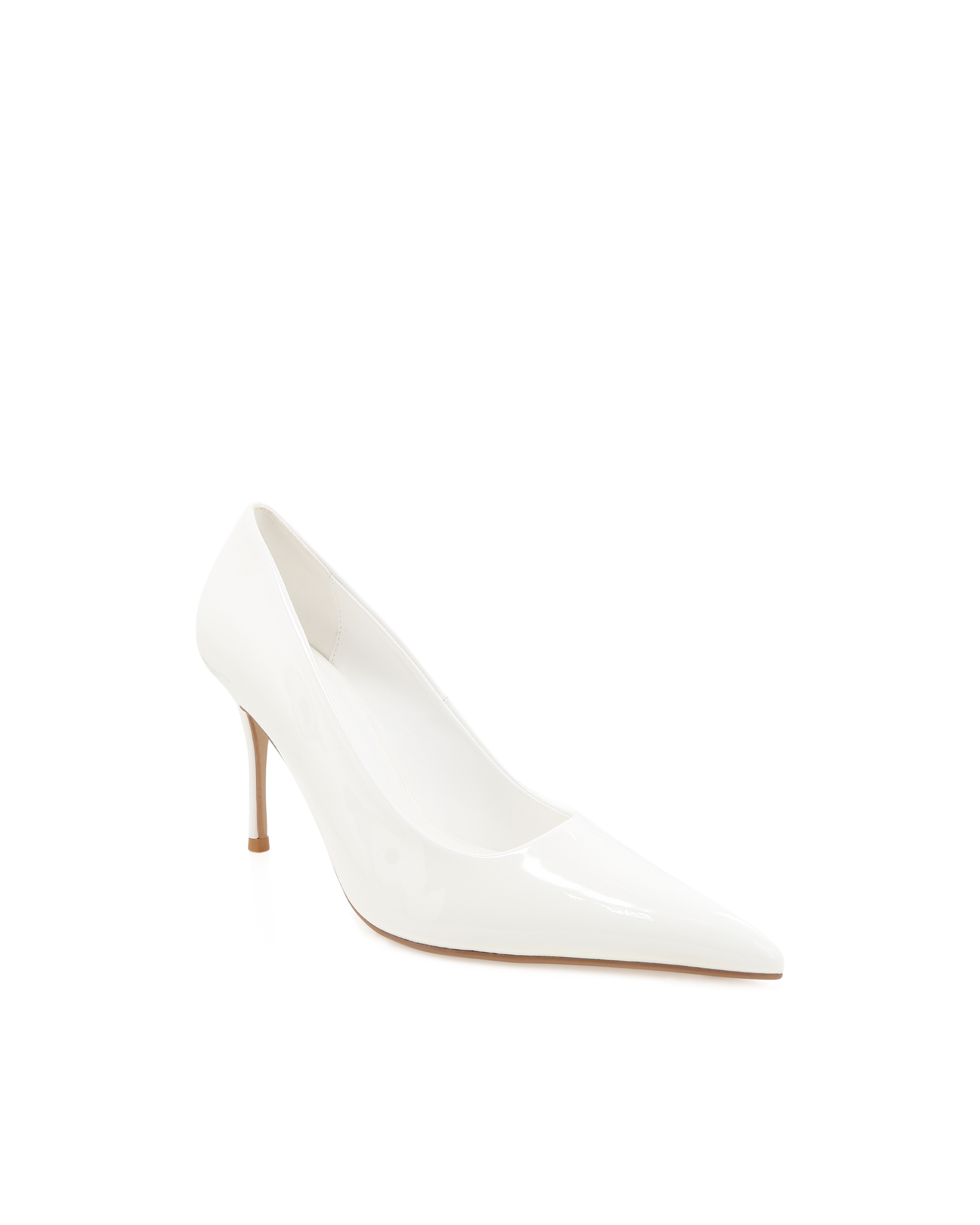 WANETTA - WHITE PATENT-PUMPS-Billini-Billini