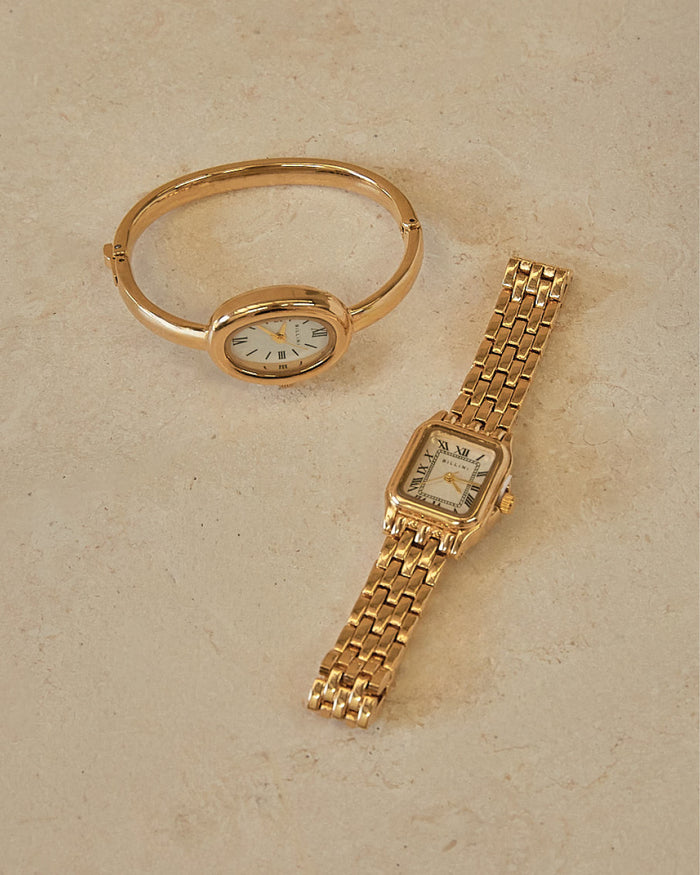 ELODIE WATCH - GOLD PLATED 18K-JEWELLERY-Billini-Billini