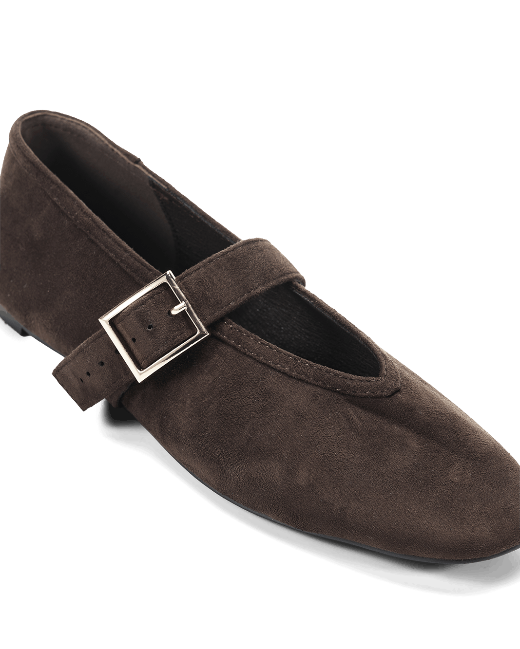 WEDNESDAY - DARK CACAO SUEDE-Flats-Billini-Billini
