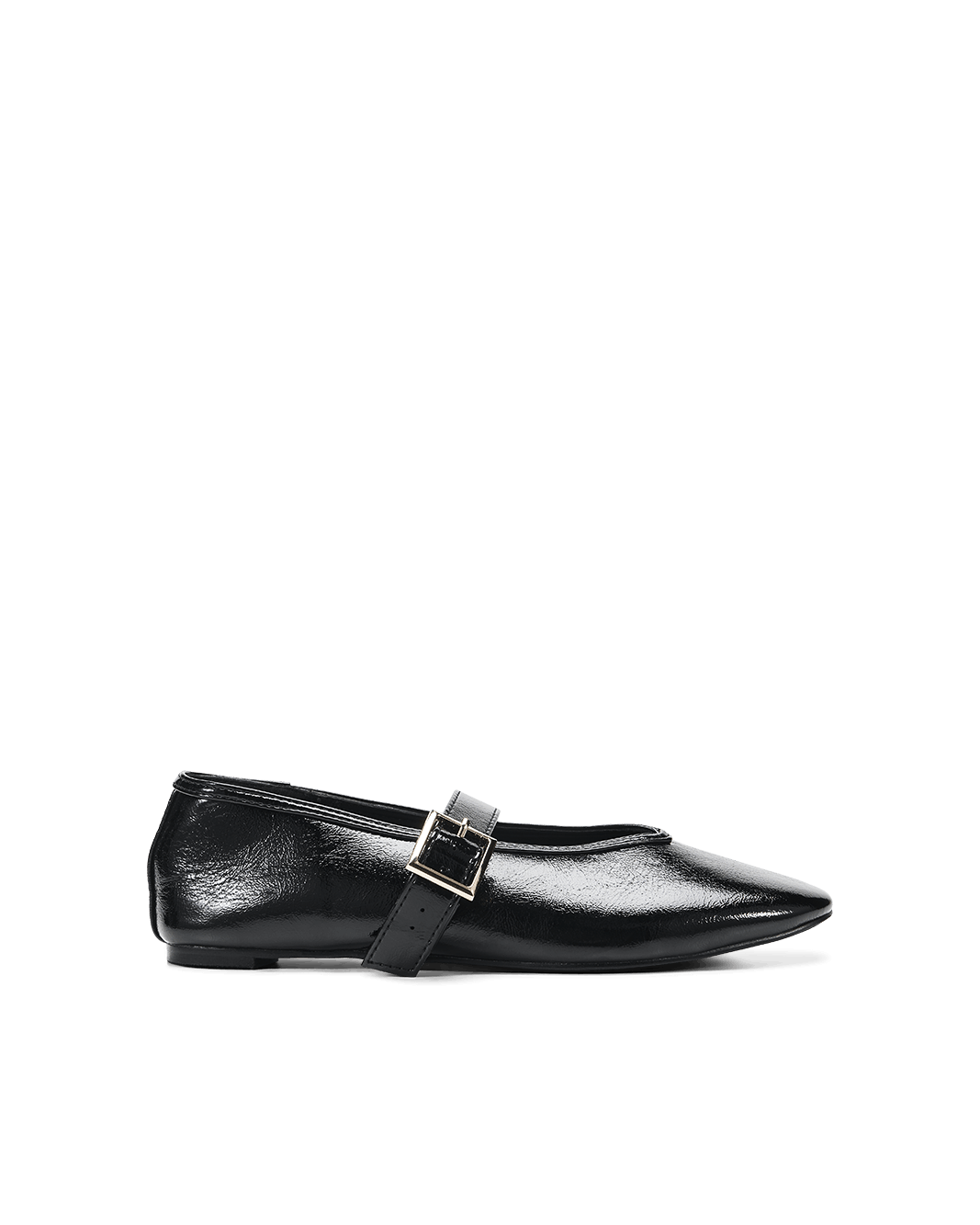 WEDNESDAY - BLACK CRINKLE-Flats-Billini-Billini