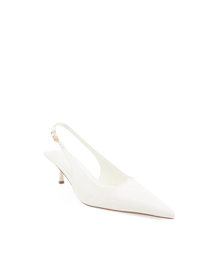 WESSON - WHITE-PUMPS-Billini-Billini
