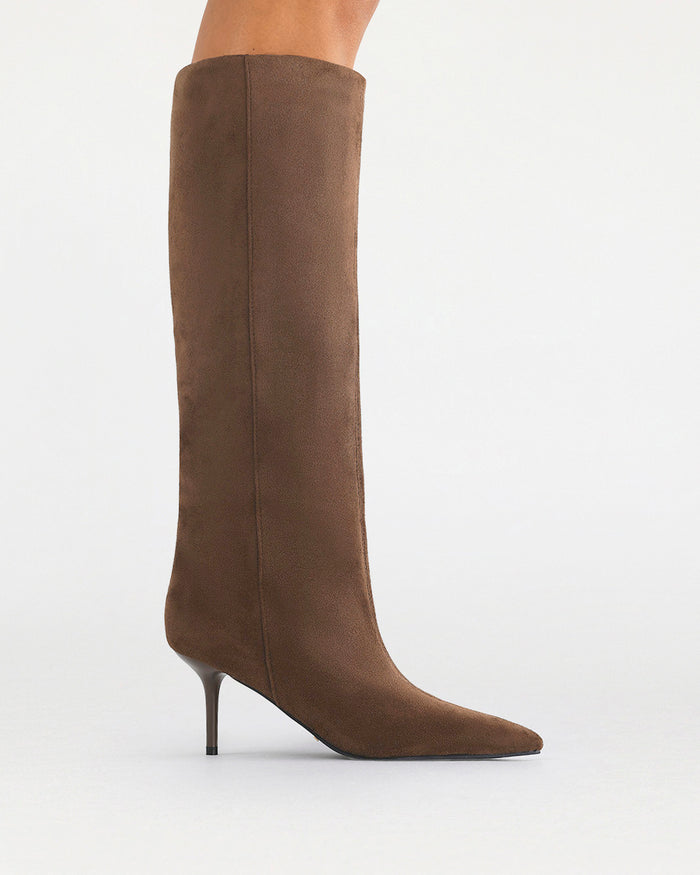 WILLABELLE - MOCHA SUEDE-Boots-Billini-Billini