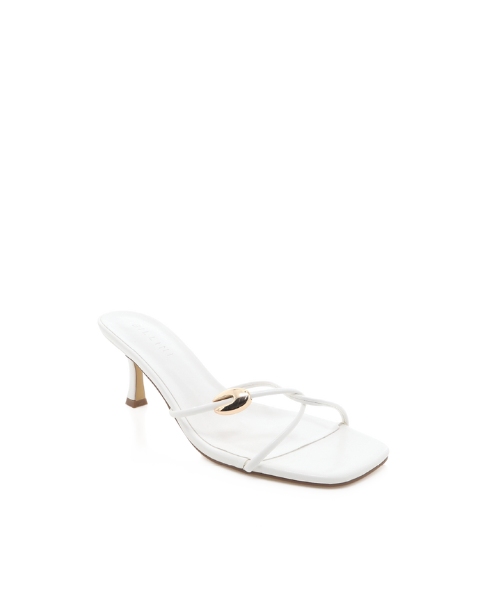 WILLAMAE - WHITE SHINE-Heels-Billini-Billini