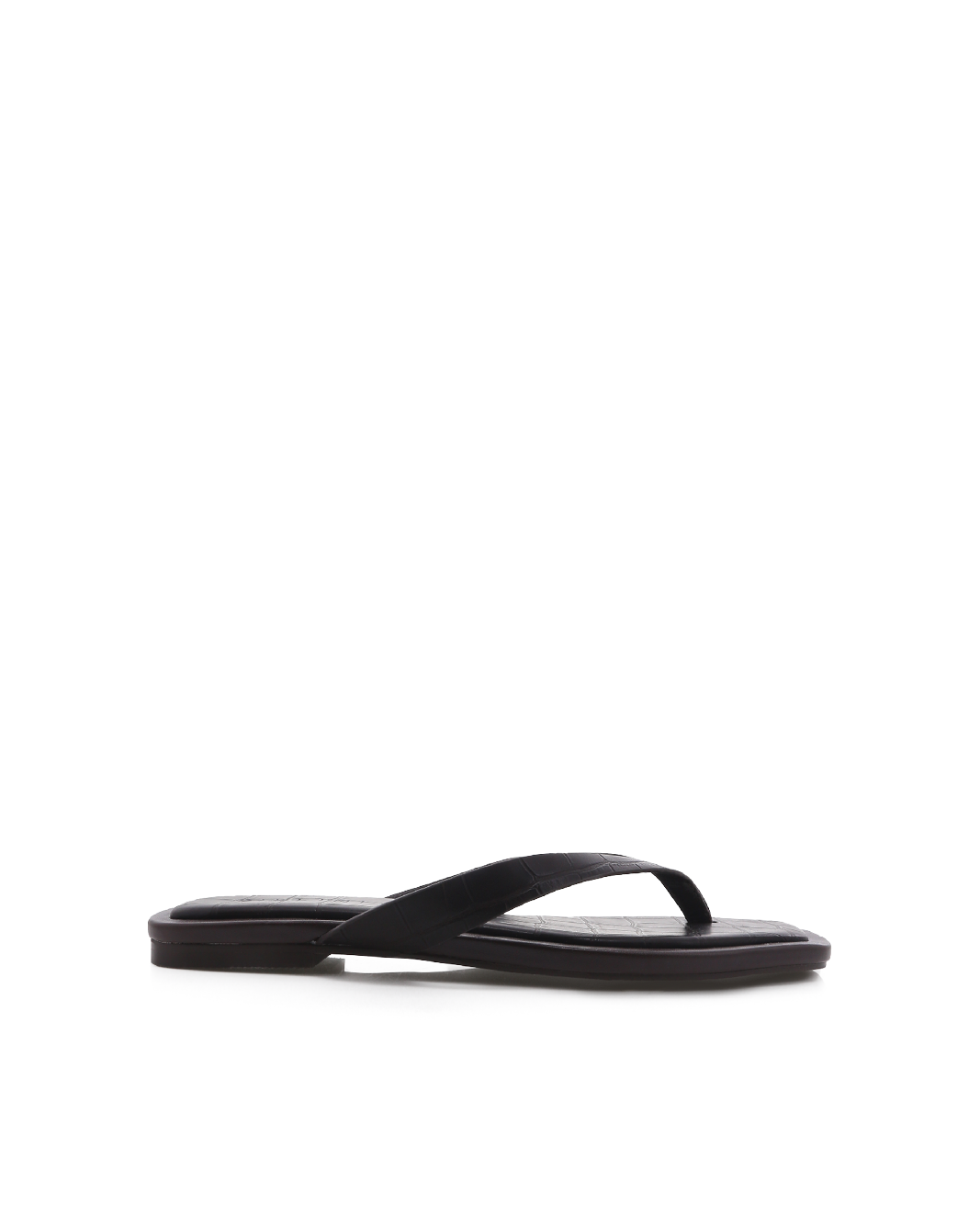 WINFREY - MATTE CHOCOLATE CROC-Sandals-Billini-Billini