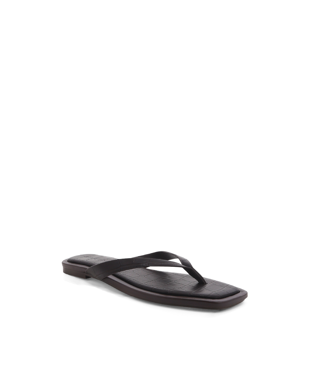 WINFREY - MATTE CHOCOLATE CROC-Sandals-Billini-Billini