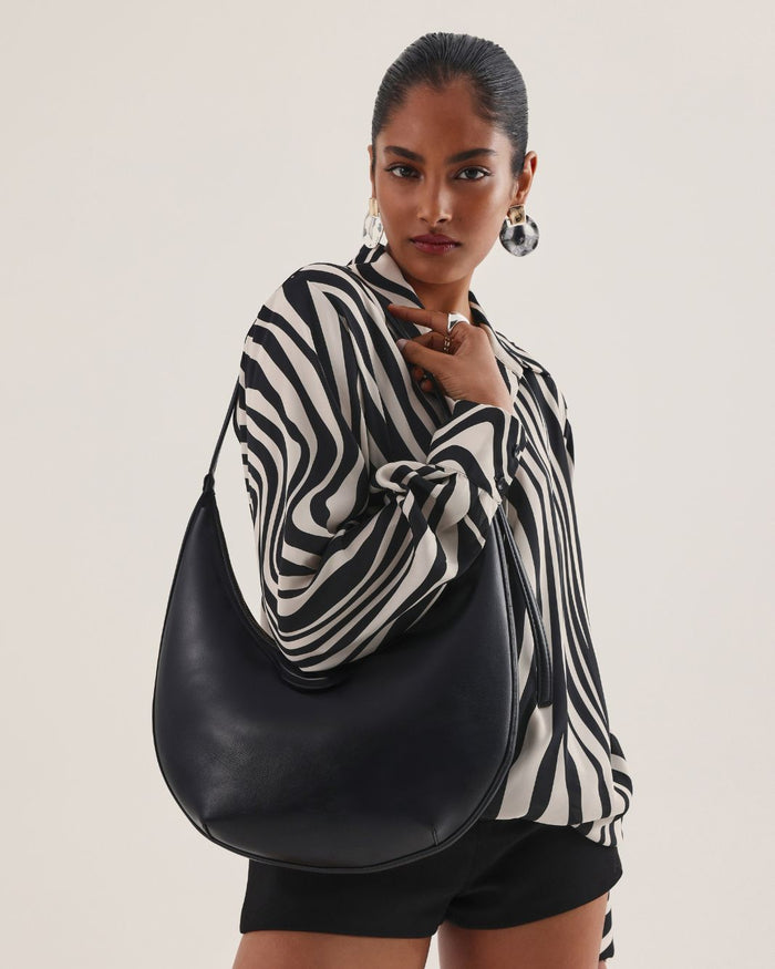 WINSTON SHOULDER BAG - BLACK-Handbags-Billini-Billini