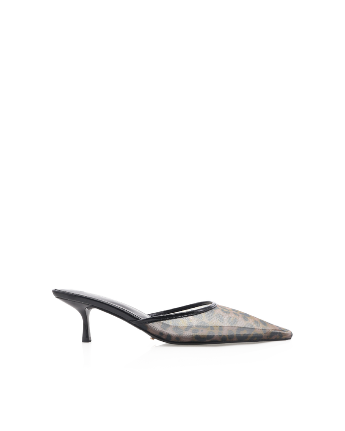 WINTON - LEOPARD MESH-PUMPS-Billini-Billini