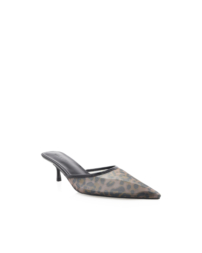 WINTON - LEOPARD MESH-PUMPS-Billini-Billini