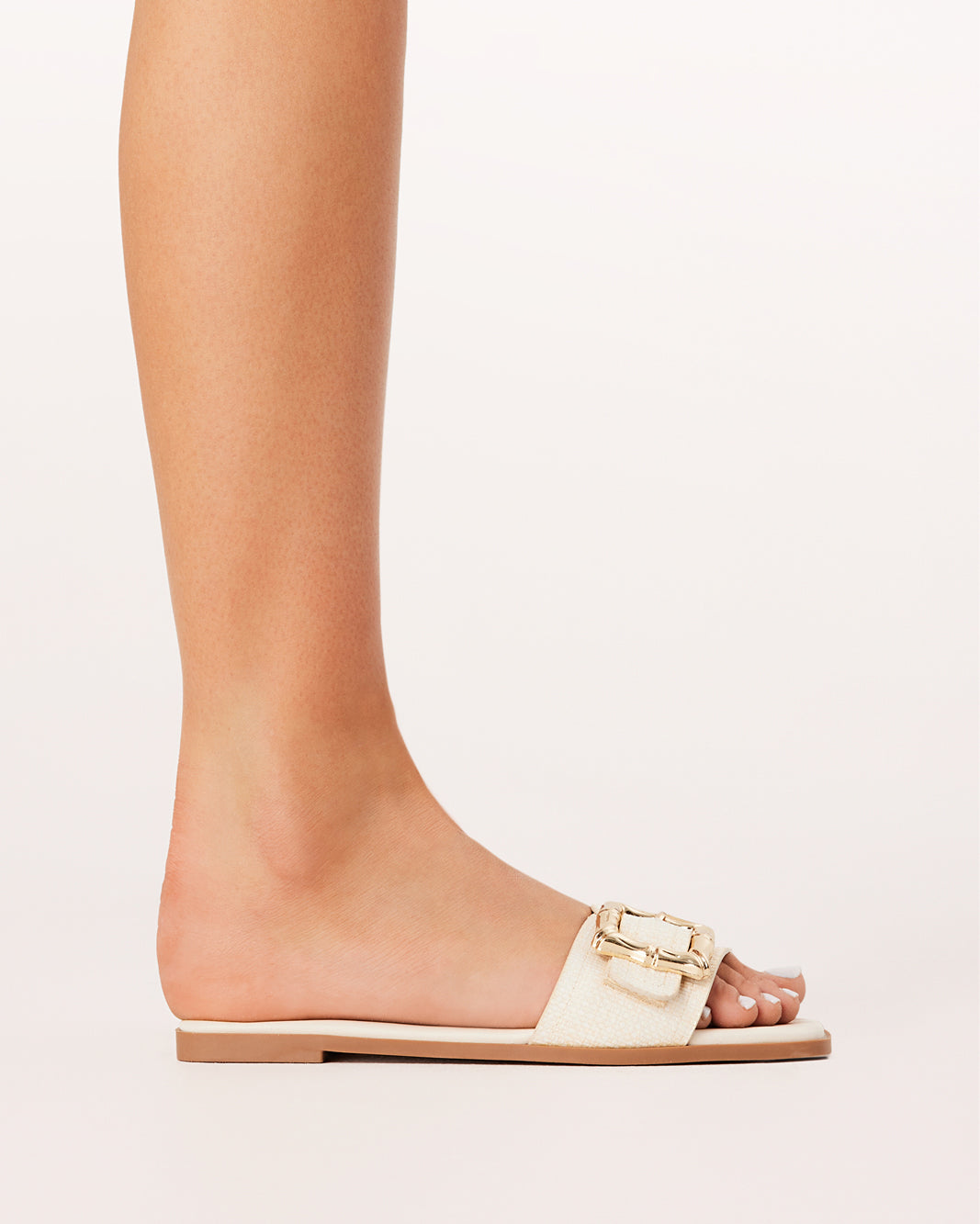 XABI - CREAM RAFFIA-Sandals-Billini-Billini