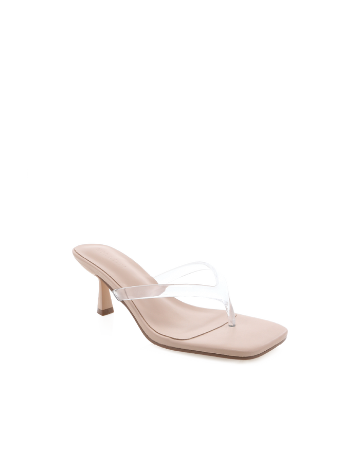 XAMI - CLEAR-NUDE-Heels-Billini-Billini