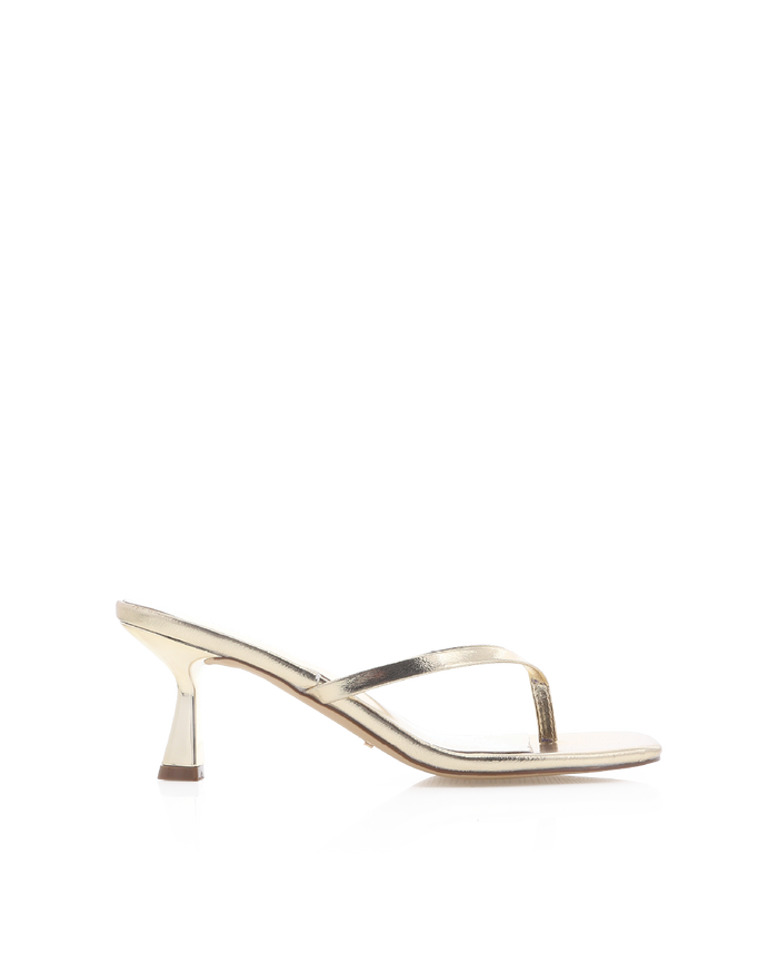 XAMI - GOLD METALLIC-Heels-Billini-Billini