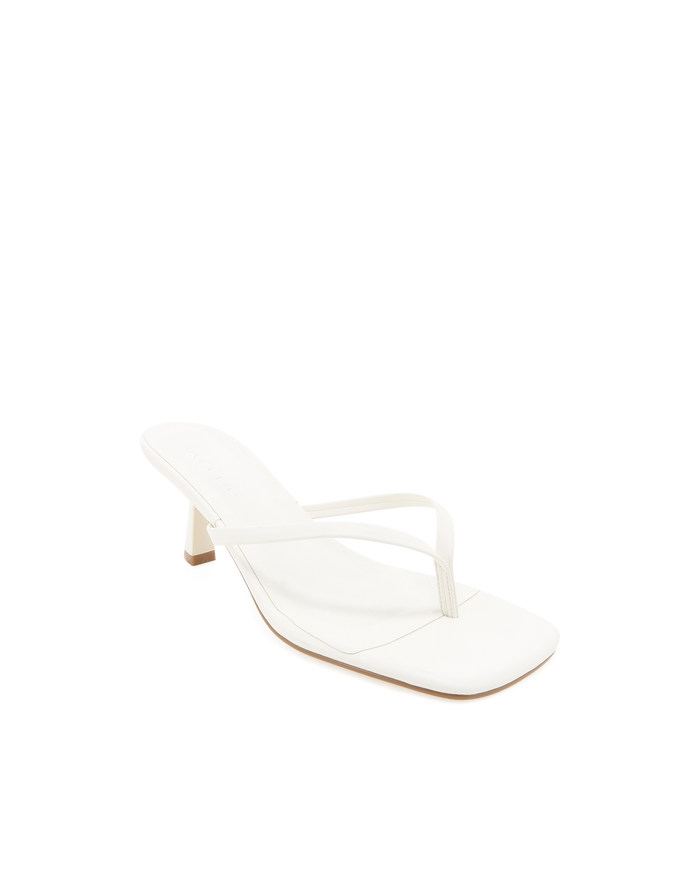 XAMI WIDE FIT - WHITE-Heels-Billini-Billini