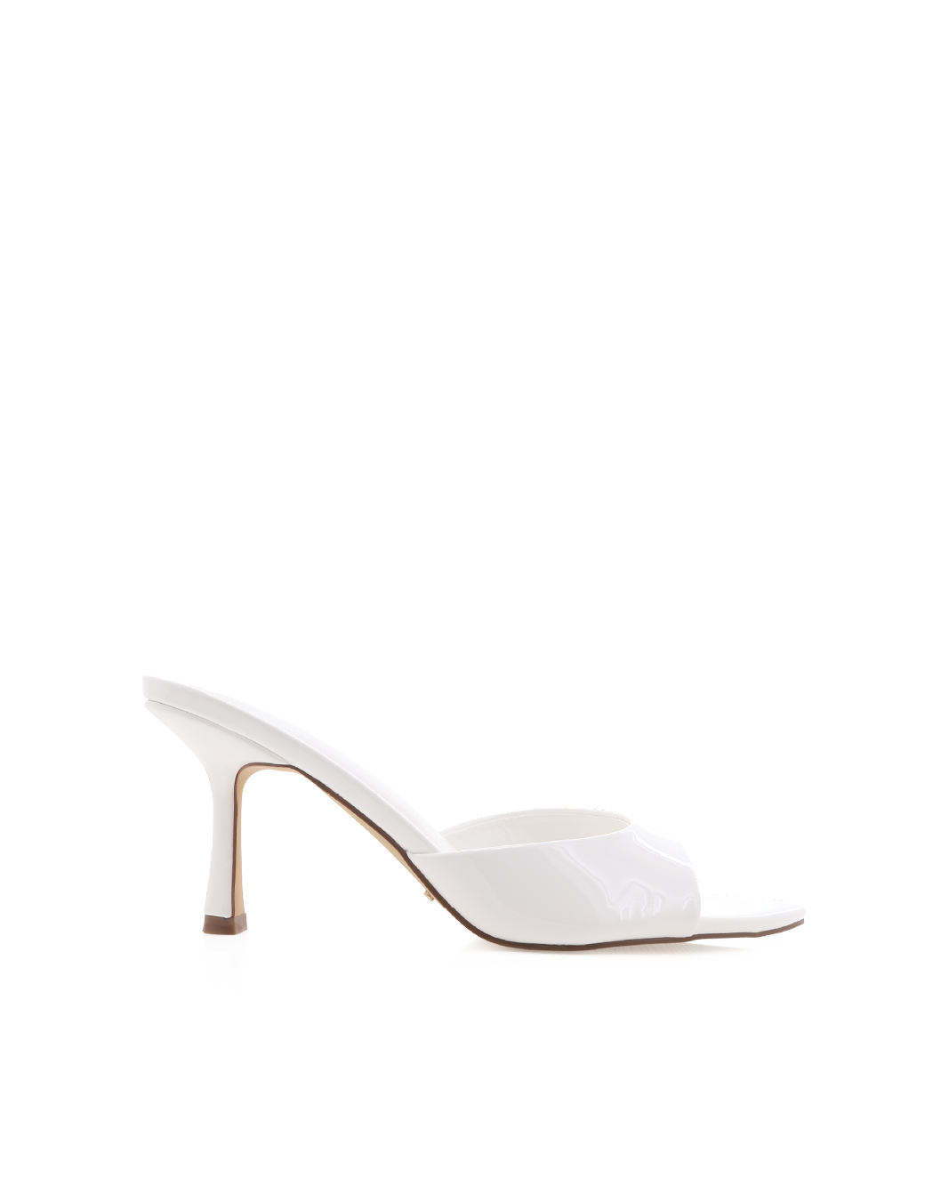 XANTHE WIDE FIT - WHITE PATENT-Heels-Billini-Billini