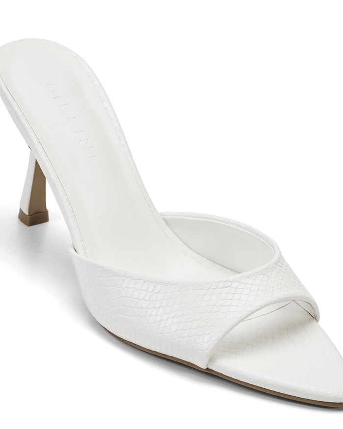 XANTHE - WHITE SCALE-Heels-Billini-Billini