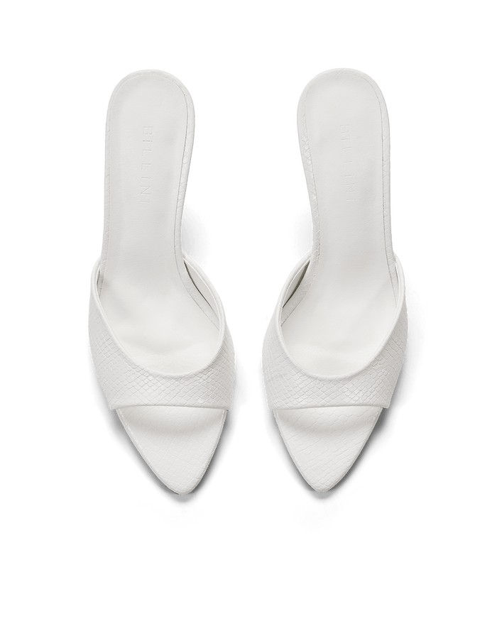XANTHE - WHITE SCALE-Heels-Billini-Billini