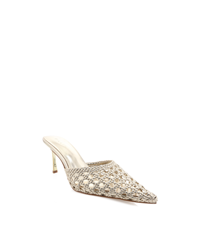XEVERA - GOLD METALLIC-PUMPS-Billini-Billini