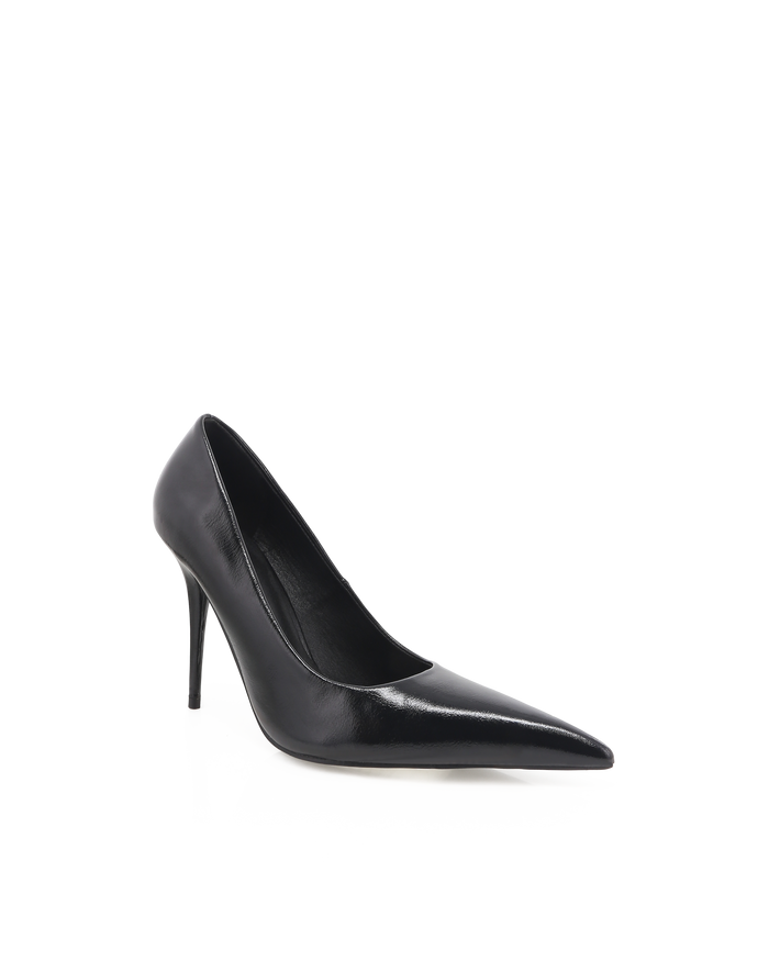 YAMILA - BLACK SHINE-PUMPS-Billini-Billini