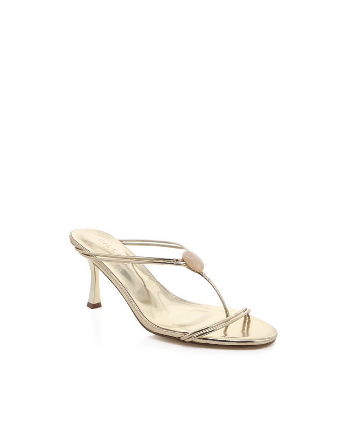 YARIEL - GOLD METALLIC-Heels-Billini-Billini