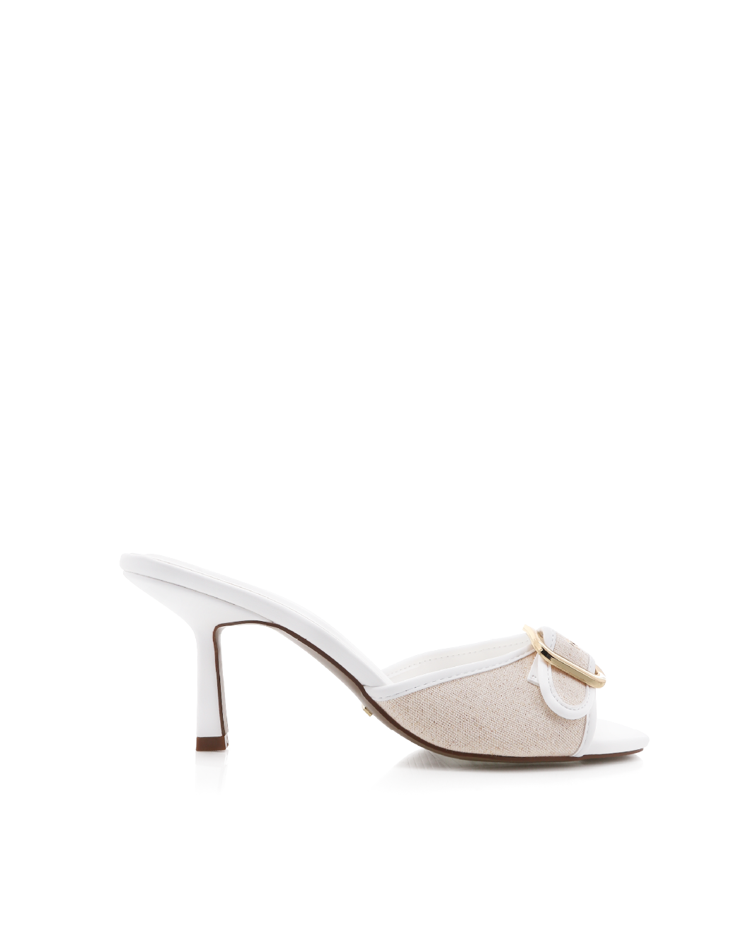 YASH - WHEAT LINEN-WHITE-Heels-Billini-Billini