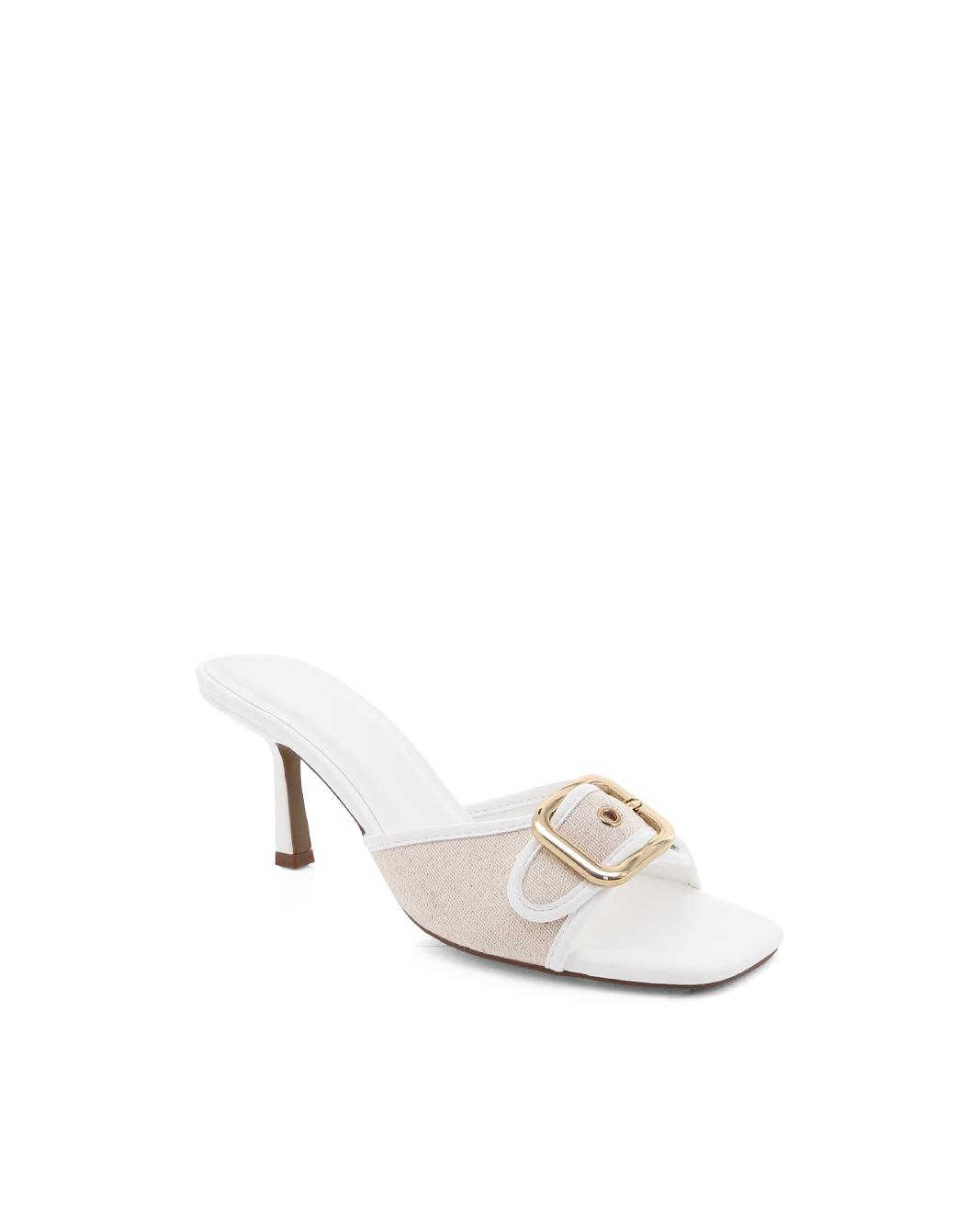 YASH - WHEAT LINEN-WHITE-Heels-Billini-Billini