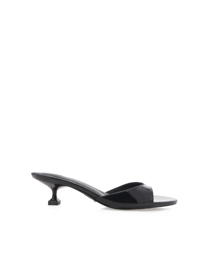 YASSER - BLACK PATENT-Heels-Billini-Billini