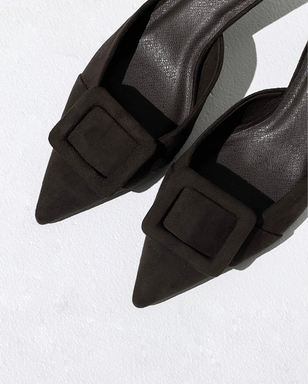 YORKIE - DARK CACAO SUEDE-PUMPS-Billini-Billini