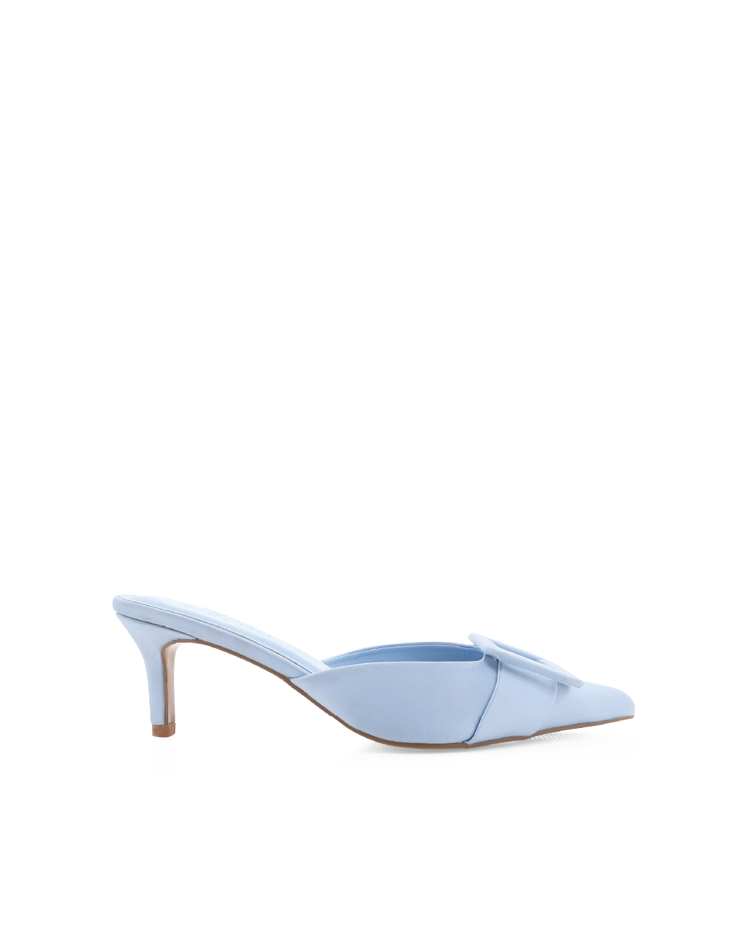 YORKIE - POWDER BLUE SATIN-PUMPS-Billini-Billini