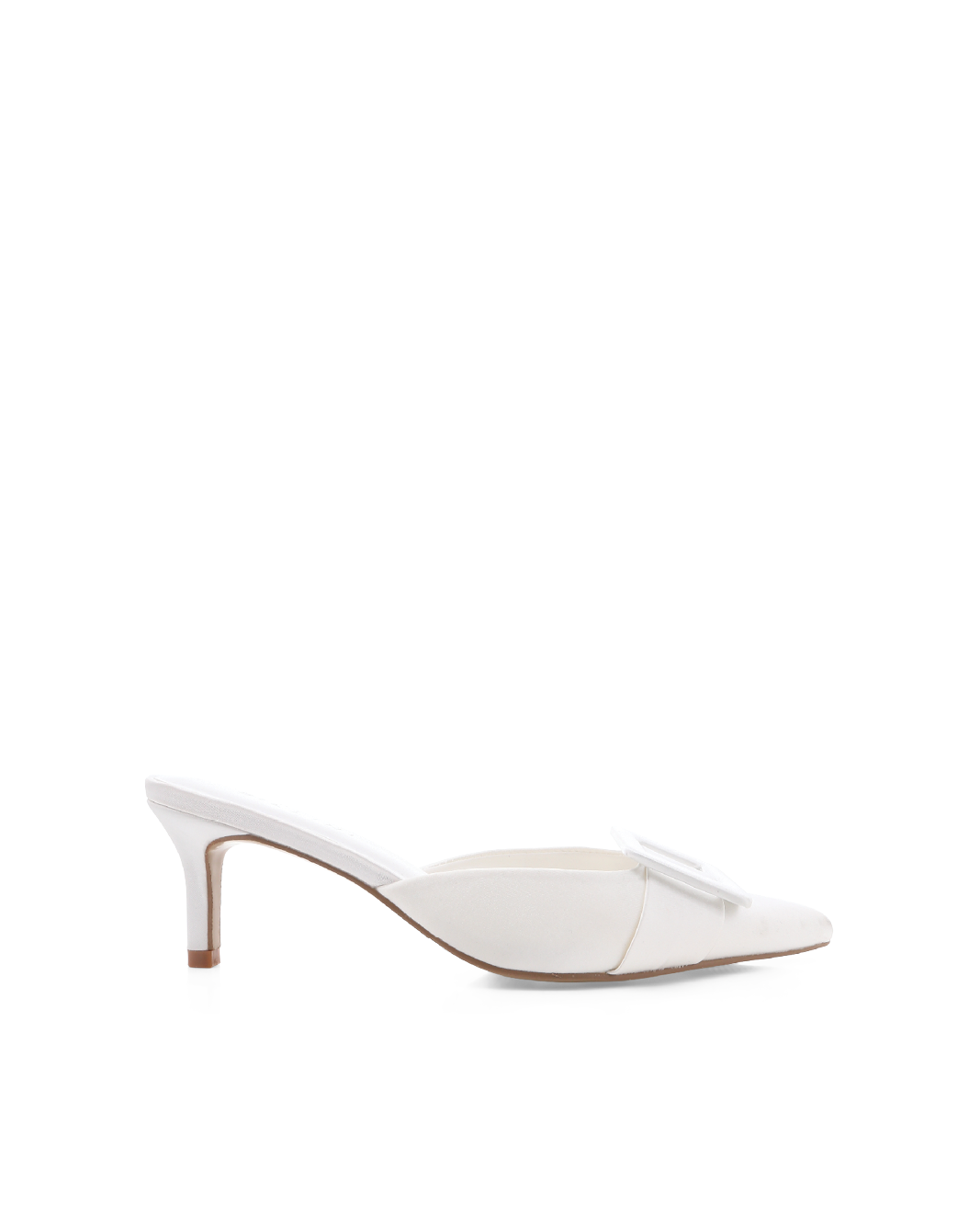 YORKIE - WHITE SATIN-PUMPS-Billini-Billini