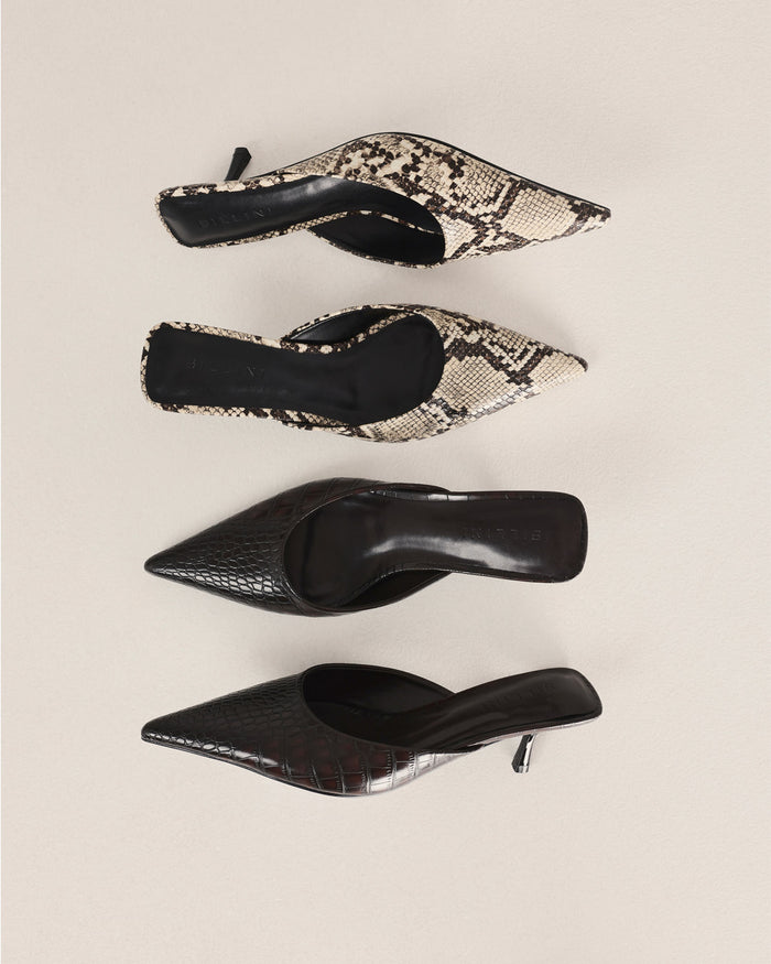 YOVANNI - CHOCOLATE SCALE-PUMPS-Billini-Billini