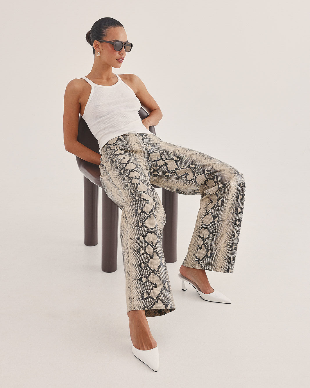 YOVANNI - WHITE SCALE-PUMPS-Billini-Billini