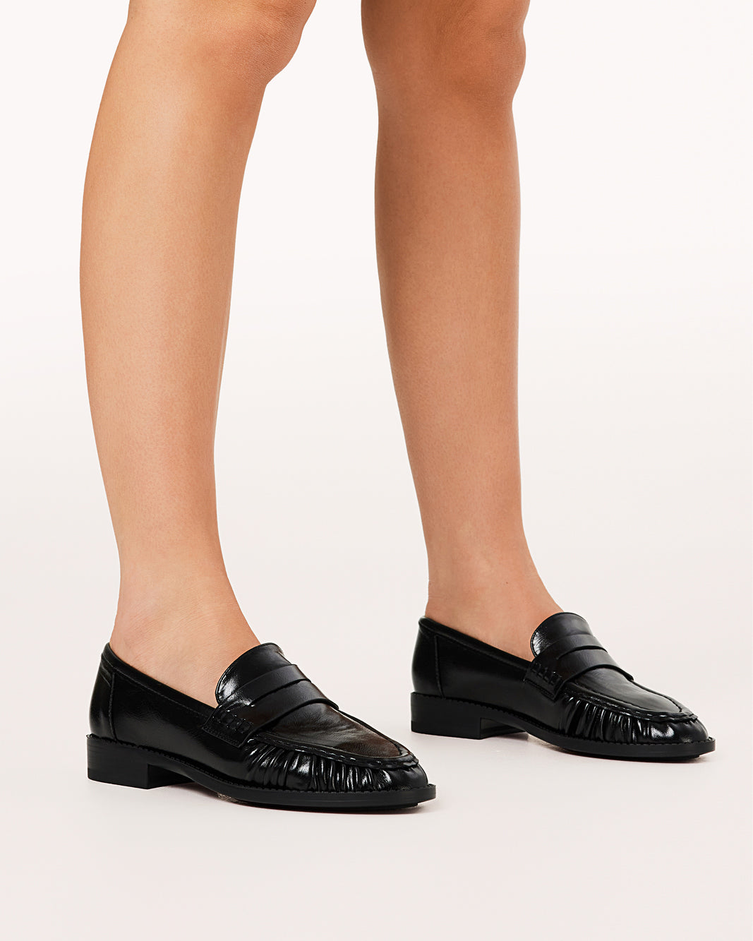 ZACCAI - BLACK SHINE-Flats-Billini-Billini