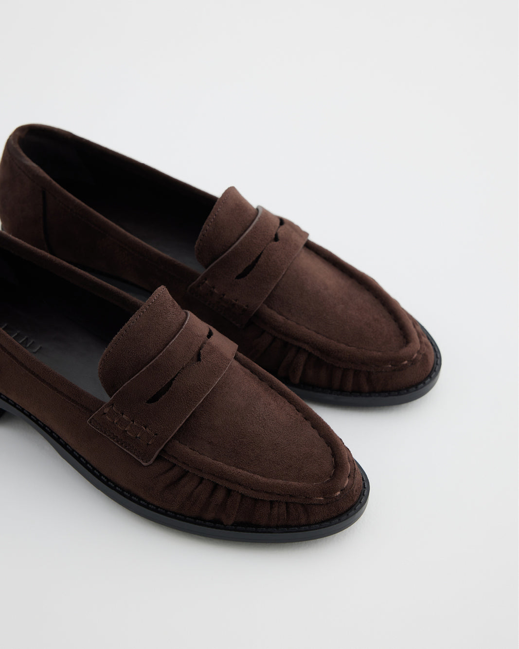 ZACCAI - DARK CACAO SUEDE-Flats-Billini-Billini