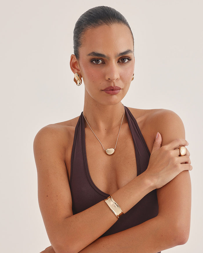 ZANA NECKLACE - GOLD-JEWELLERY-Billini-Billini