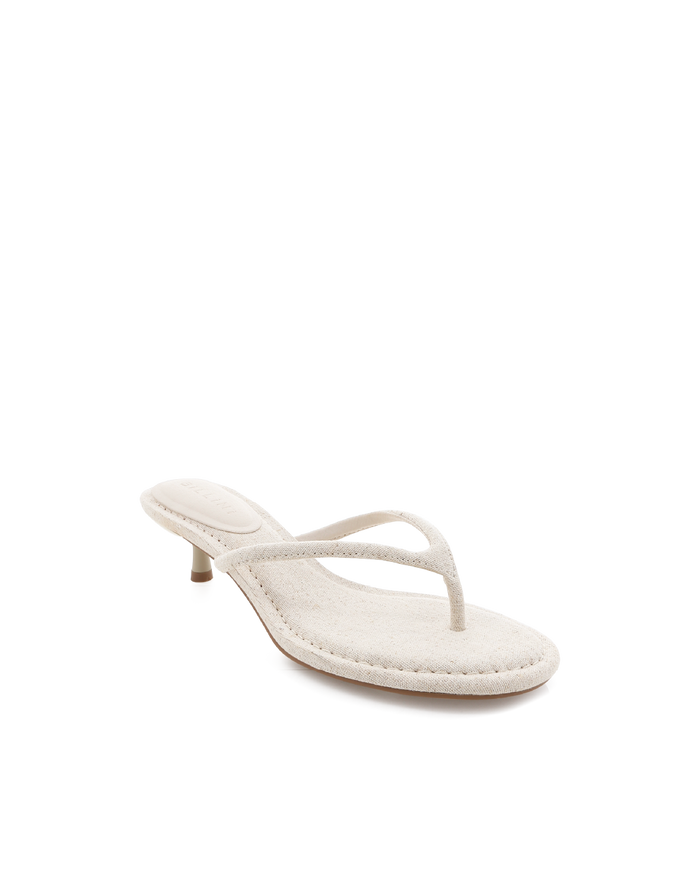 ZAVEN - WHEAT LINEN-Heels-Billini-Billini
