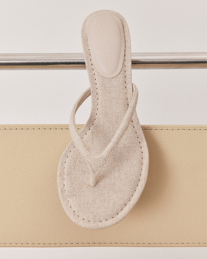 ZAVEN - WHEAT LINEN-Heels-Billini-Billini