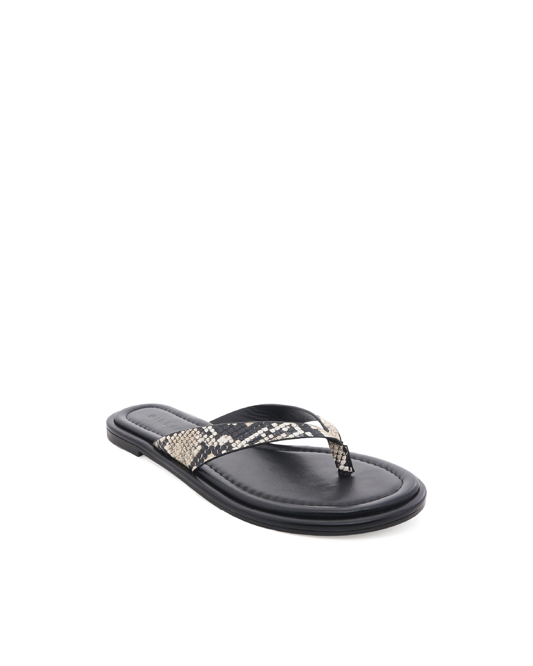 ZENOBIA - ECRU SNAKE-Sandals-Billini-Billini