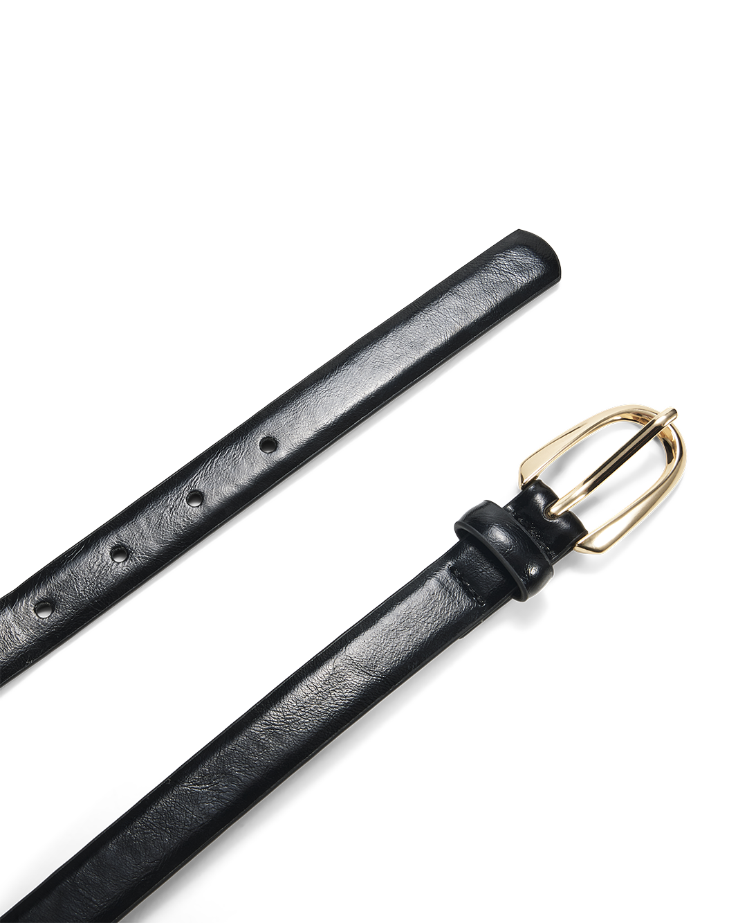 ZIVA BELT - BLACK SHINE-GOLD-BELTS-Billini-Billini