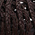 chocolate raffia weave