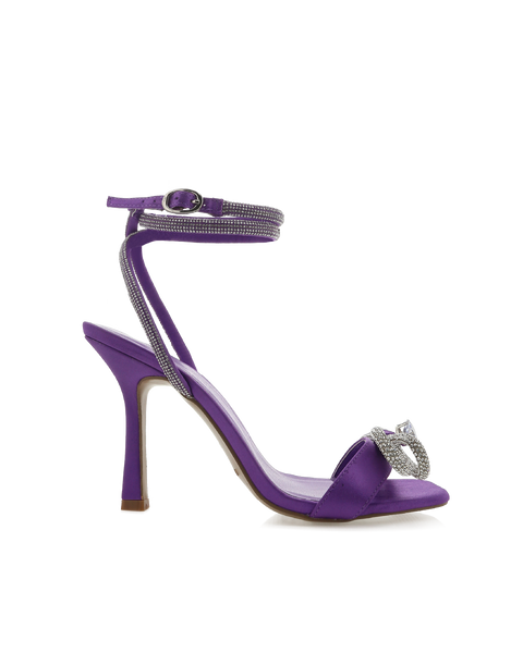 ELARA PURPLE SATIN Billini