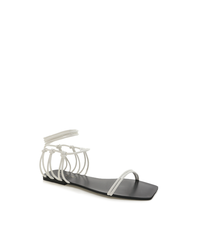 INES - WHITE-Sandals-Billini-Billini