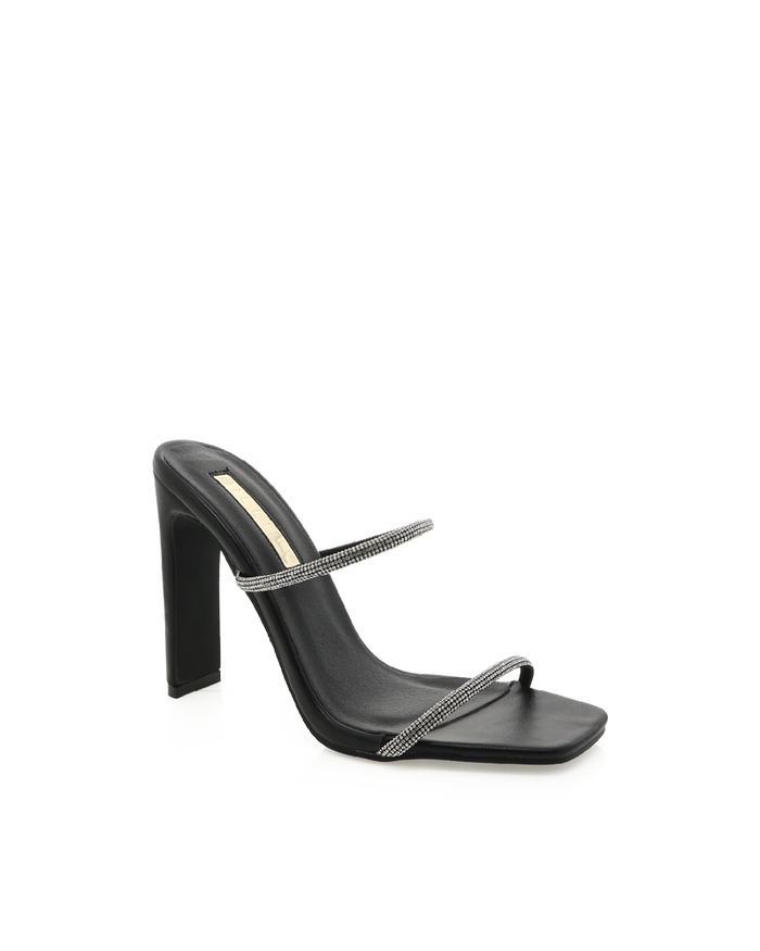 YOLA - DIAMANTE-BLACK-Heels-Billini-Billini